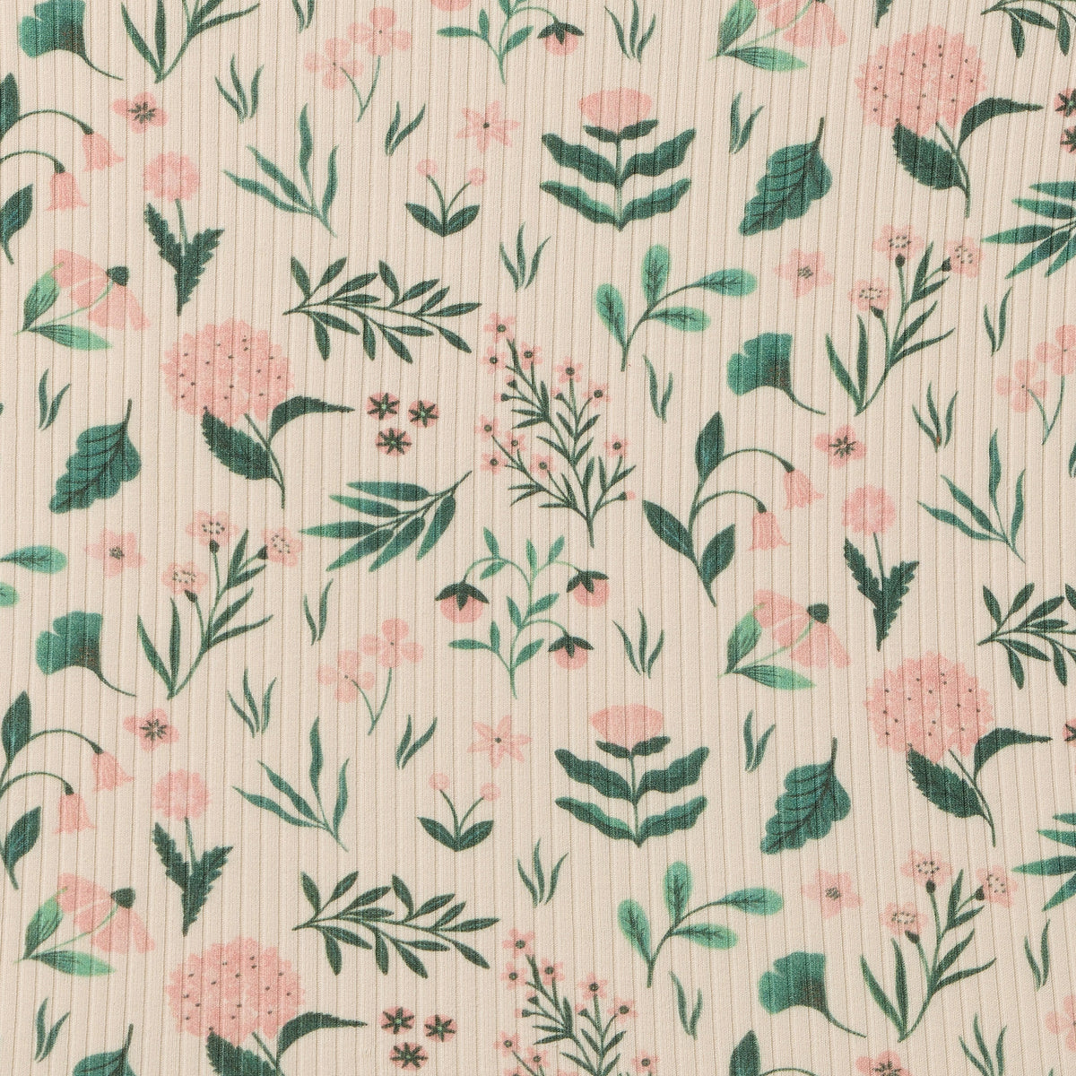 Organic Fitted Sheet - Sweet Bloom