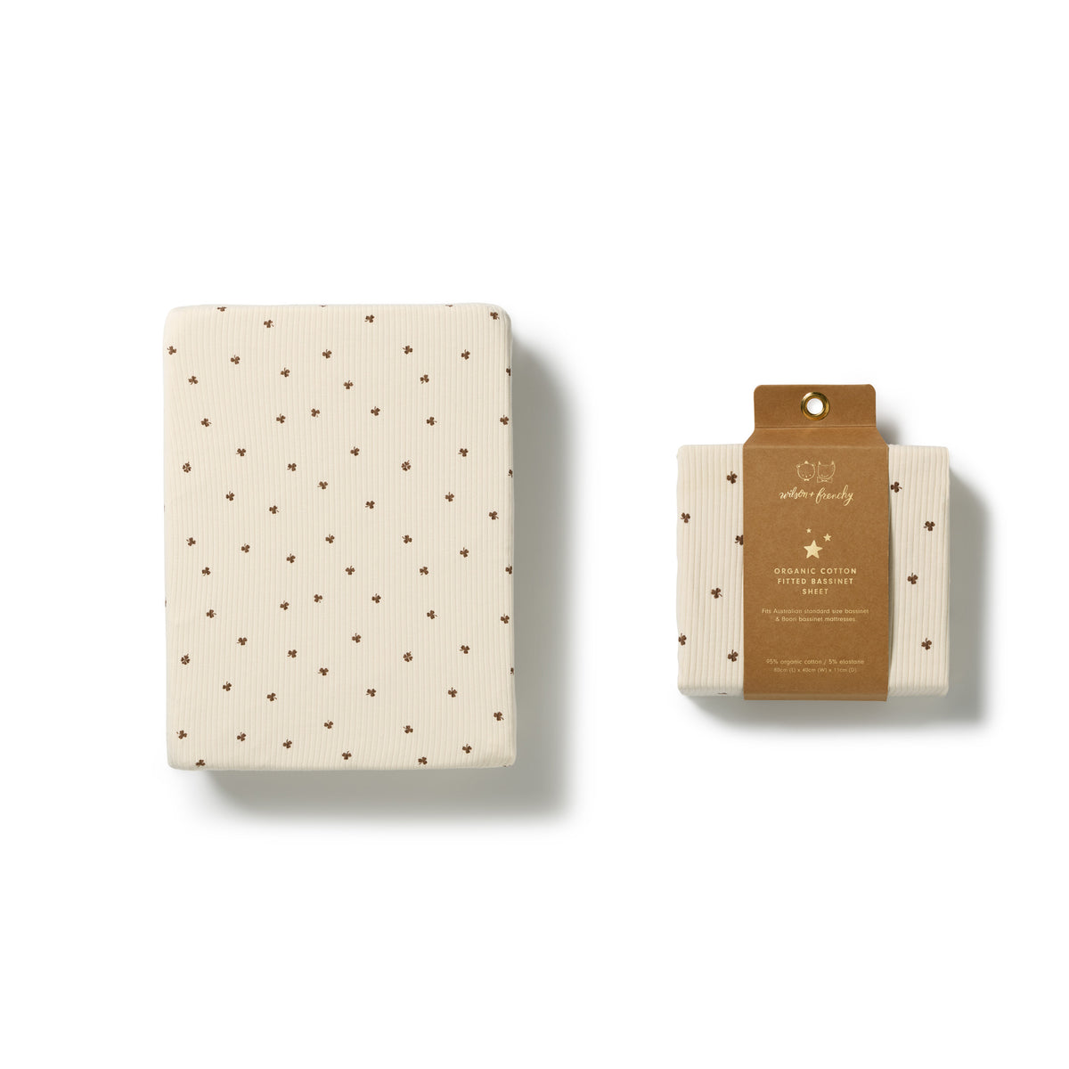Organic Fitted Sheet - My Lucky Charm