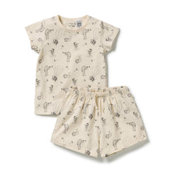 Short Sleeve Pyjamas - Whispering Willows