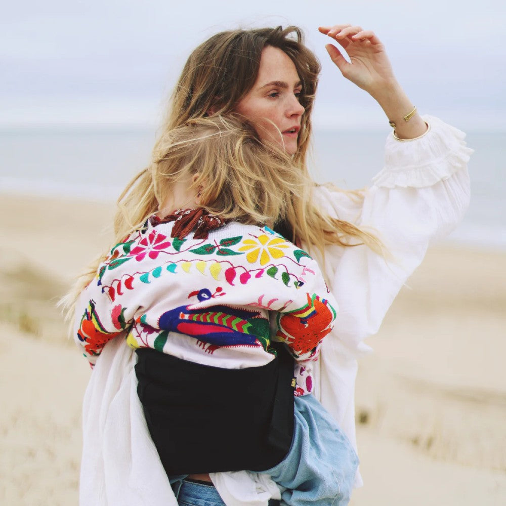 Toddler Carrier - Linen - Black