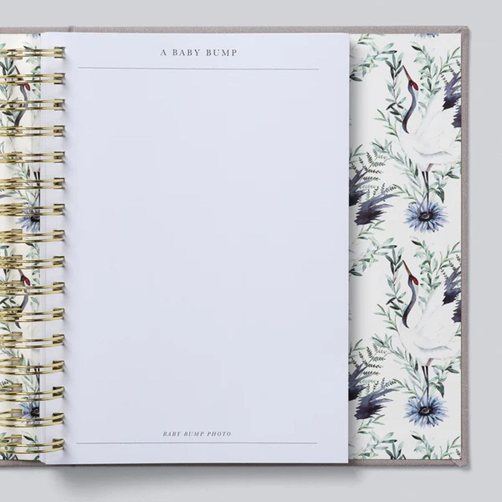 Bump - My Pregnancy Journal - Light Grey