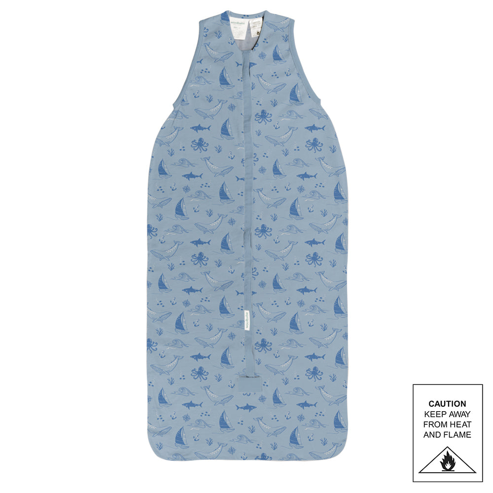 3 Seasons Front Zip Sleeping Bag - Glacier Sail Away