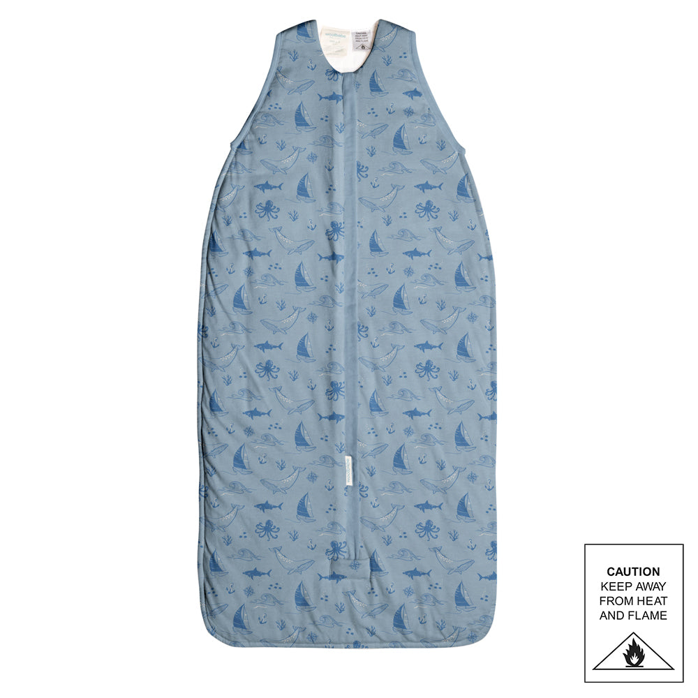 Duvet Front Zip Sleeping Bag - Glacier Sail Away