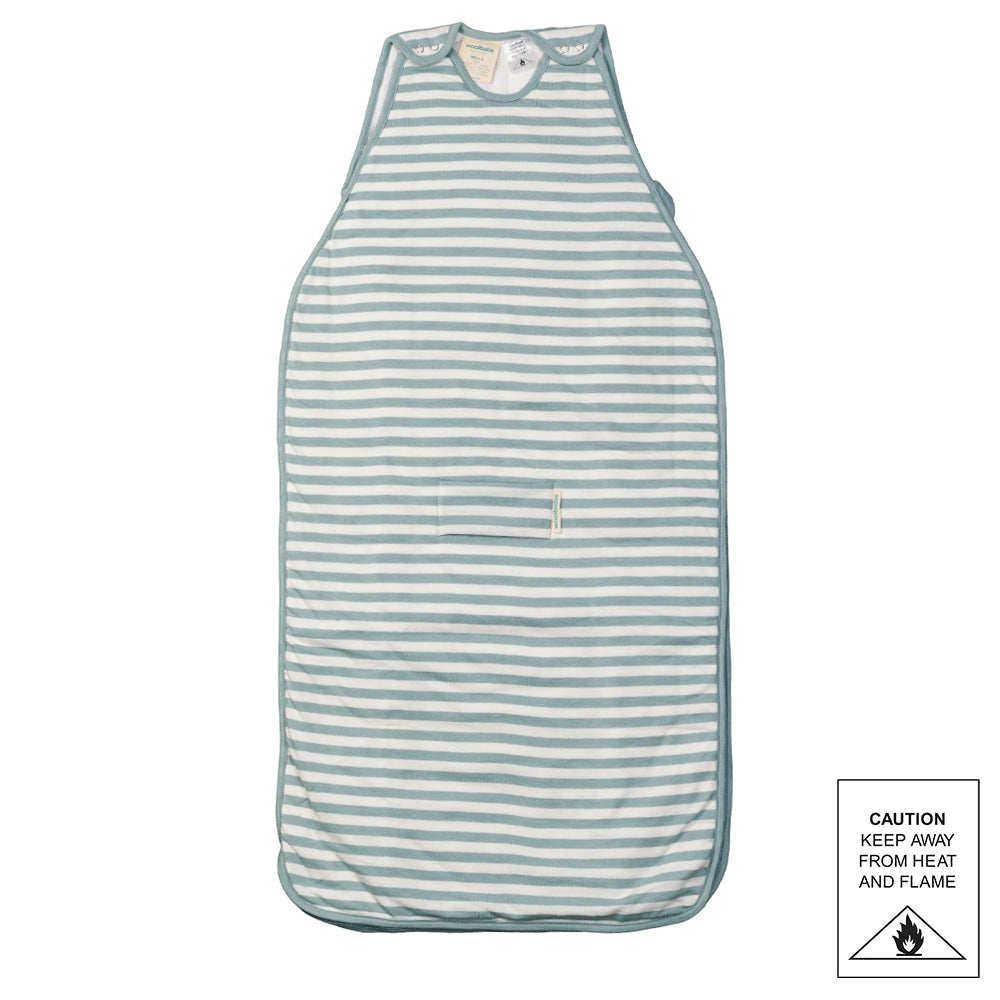 Duvet Side Zip Sleeping Bag - Tide