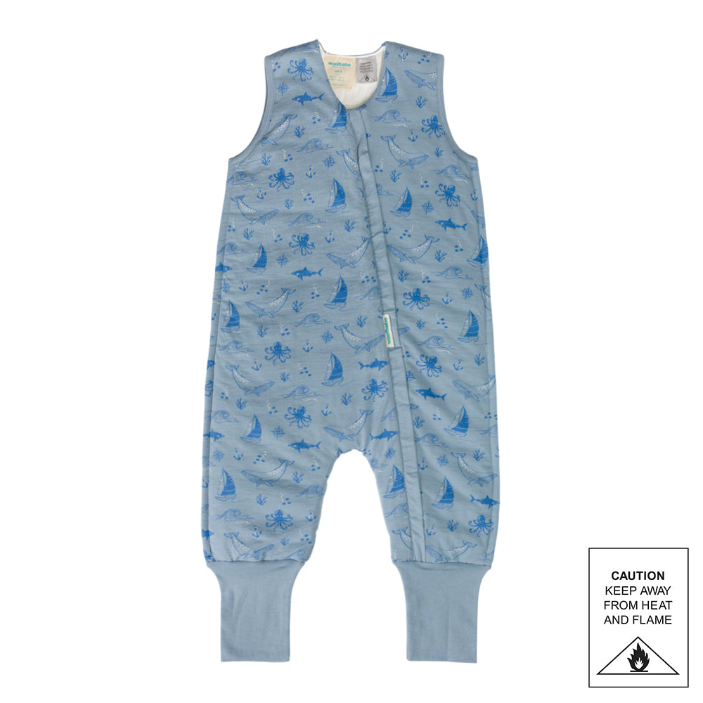 Duvet Sleeping Suit - Glacier Sail Away