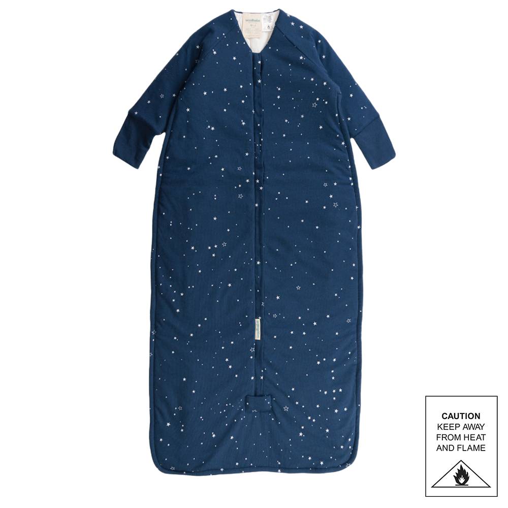 Duvet Front Zip Sleeved Sleeping Bag - Tekapo Stars