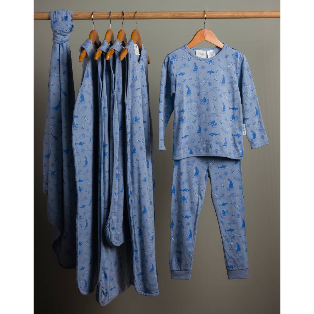 3 Seasons Side Zip Sleeping Bag - Glacier Sail Away