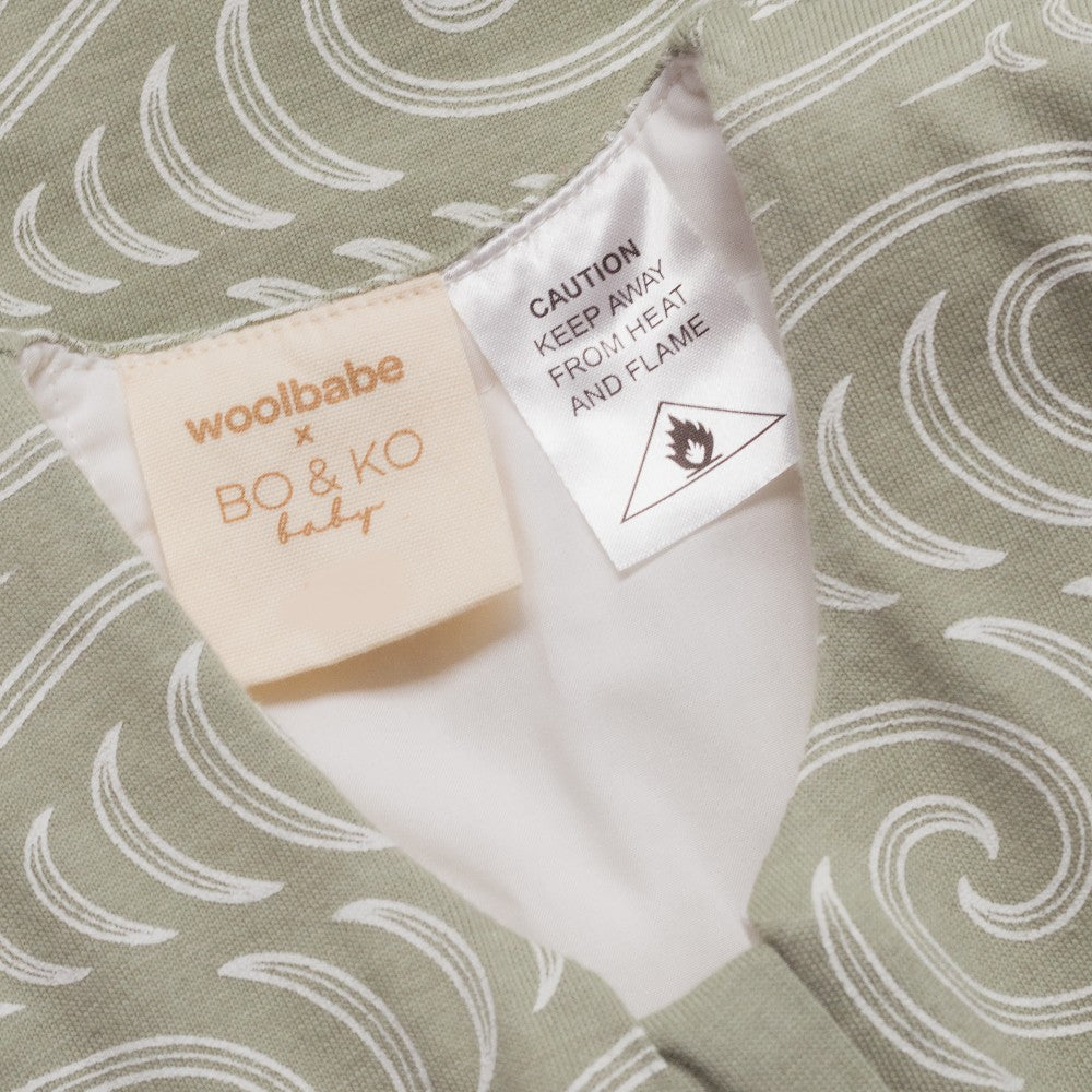 Duvet Side Zip Sleeping Bag - BO & KO - Flax Ngaru
