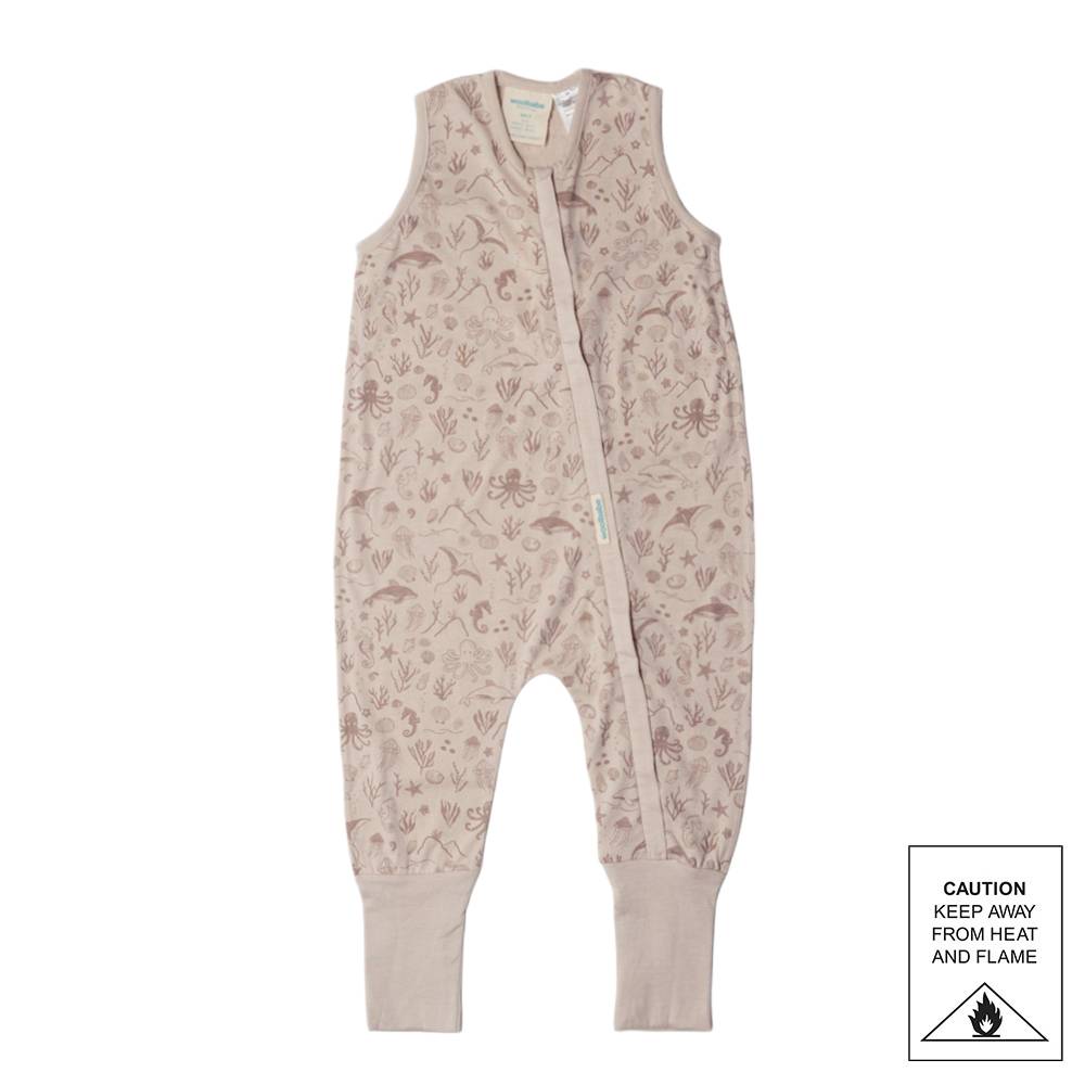 Summer Sleeping Suit - Dune Seascape