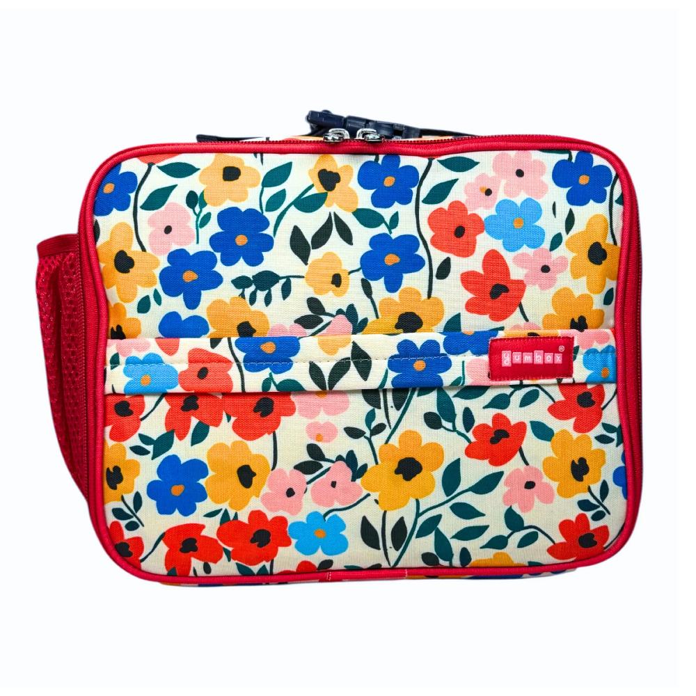 Classic Lunch Bag - Poppy Flowers