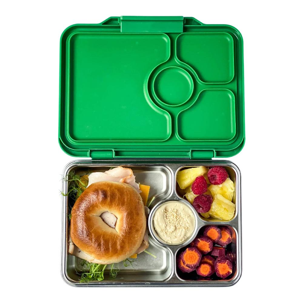 Yumbox Prêtステンレススチール 弁当箱 緑pomme green Pret Stainless Steel Lunchbox - Pomme Green | Back To School Sale