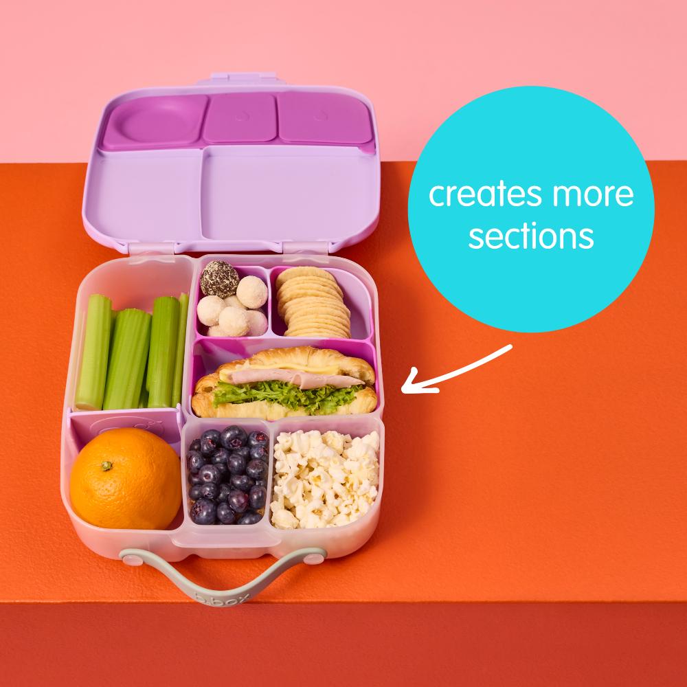 Silicone Bento Buddy - Lunch - Berry