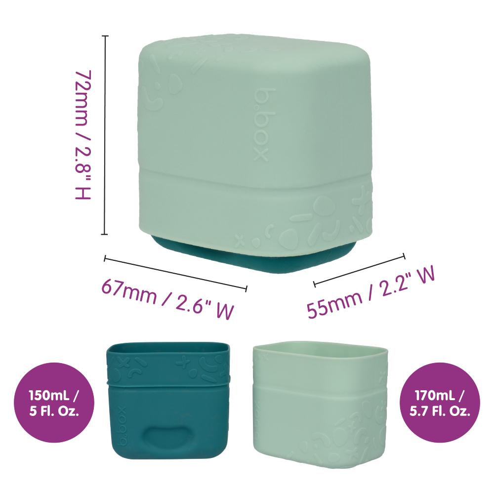 Silicone Snack Cups - Berry