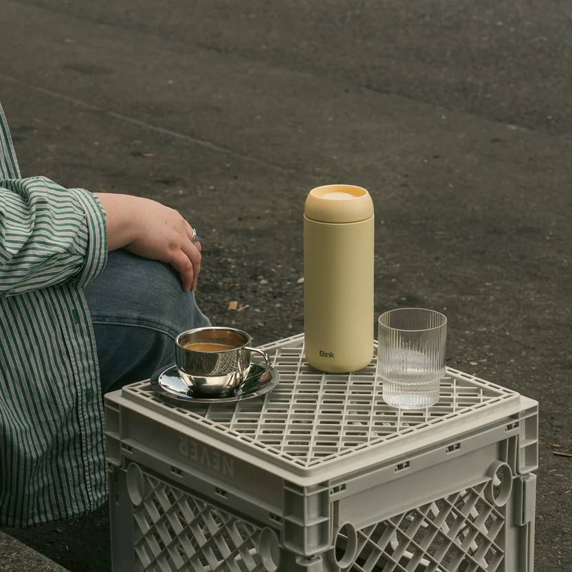 Insulated Stainless Sip Tumbler - Stone