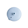 Dusty Blue silicone lid on a white background. 