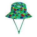 Classic Bucket Sun Hat - Blocks on a white background