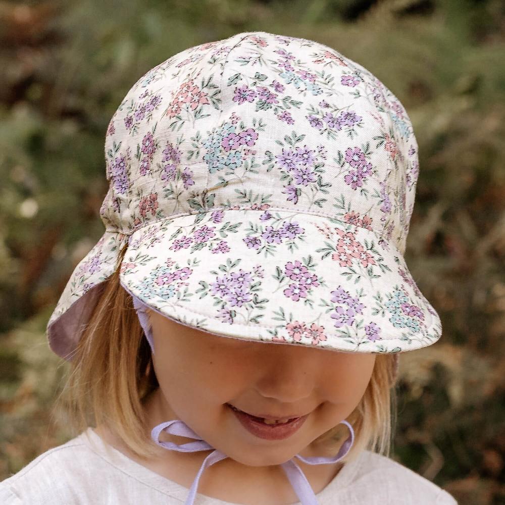 Lounger Legionnaire Reversible Flap Sun Hat - Laura