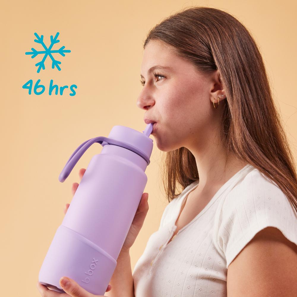 Insulated Flip Top Drink Bottle - Deep Space