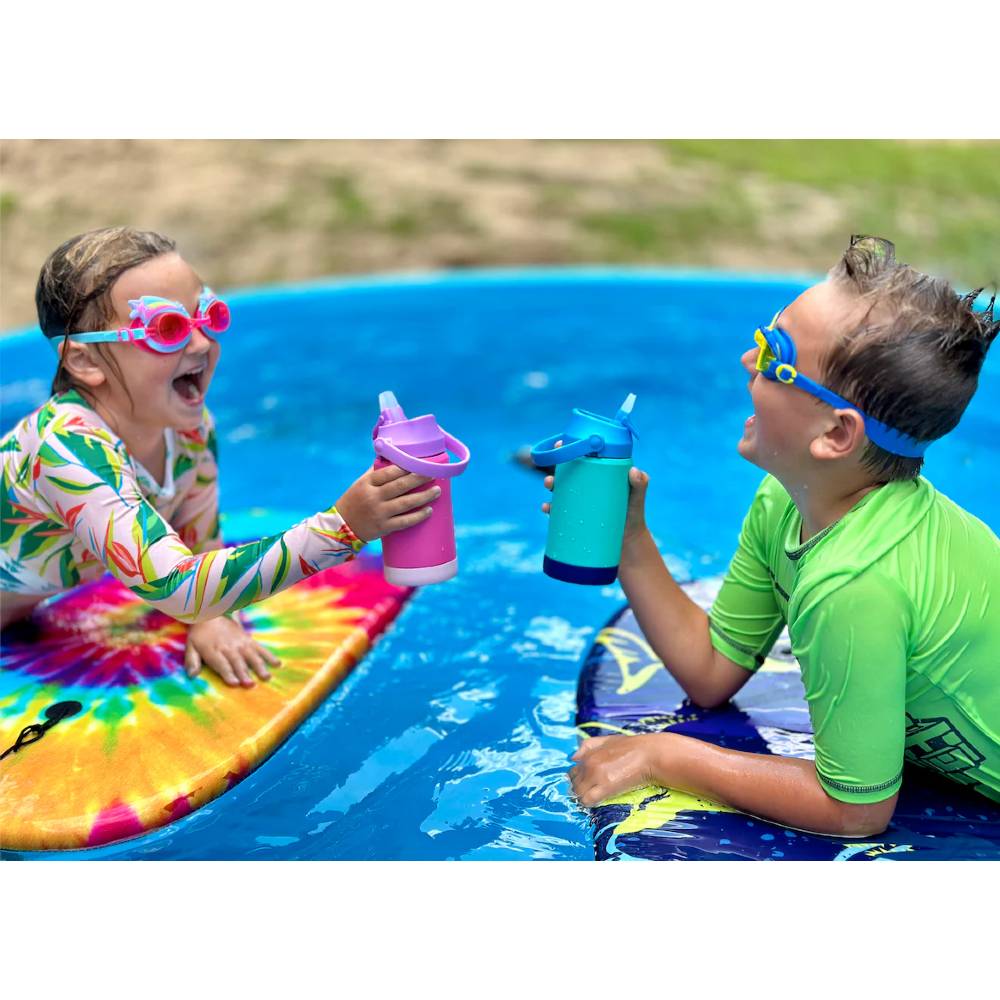 Insulated Water Bottle - Assorted Aqua