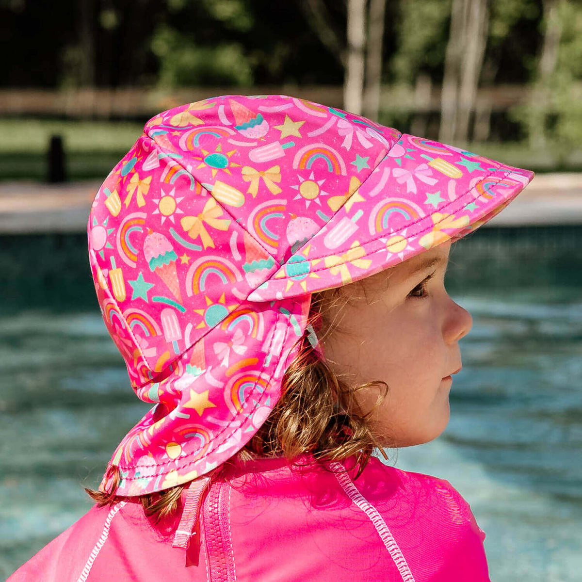 Swim Legionnaire Sun Hat - Summertime
