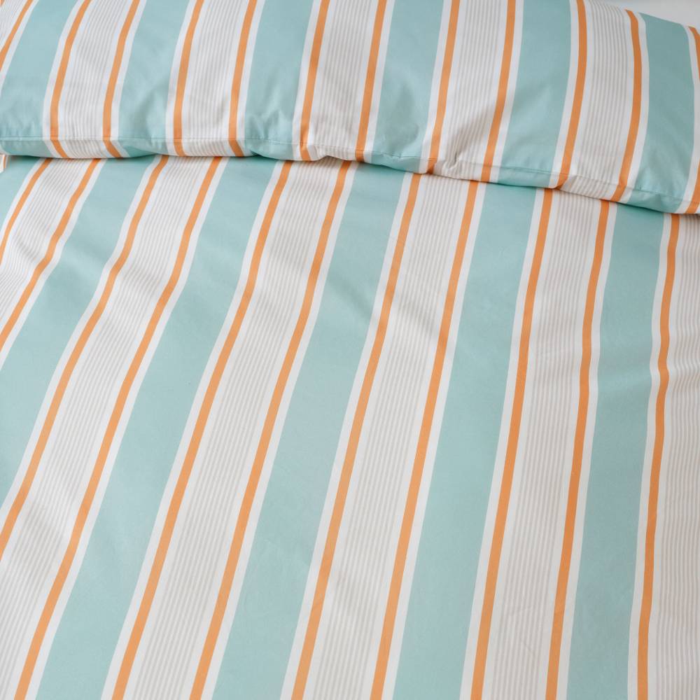 Kids Duvet Cover Set - Sailor Stripe - Blue