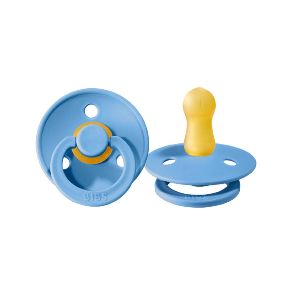 Blue latex pacifier two pack