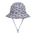 Toddler Bucket Sun Hat - Emergency on a white background